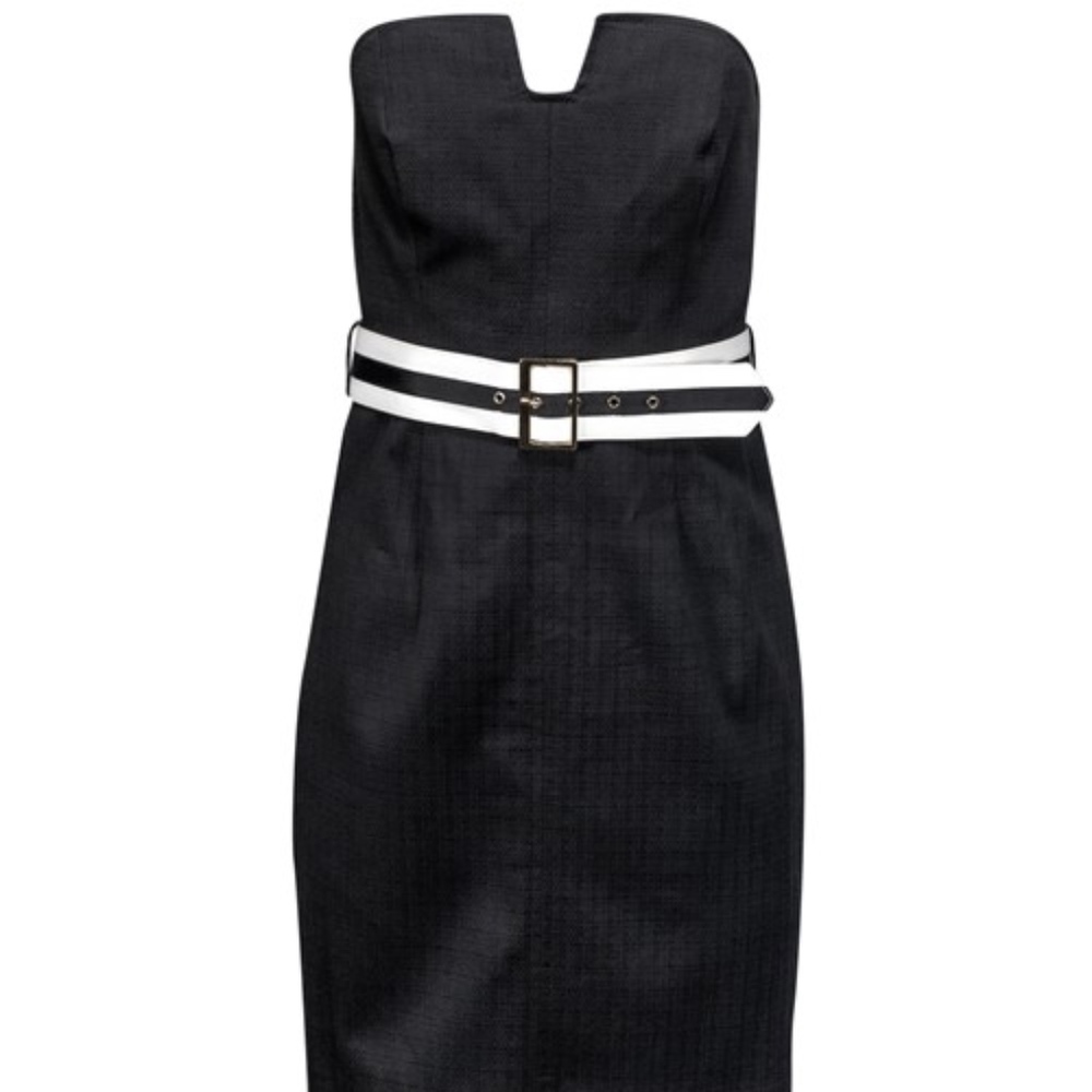 TINA TRUNK  STRAPLESS DRESS